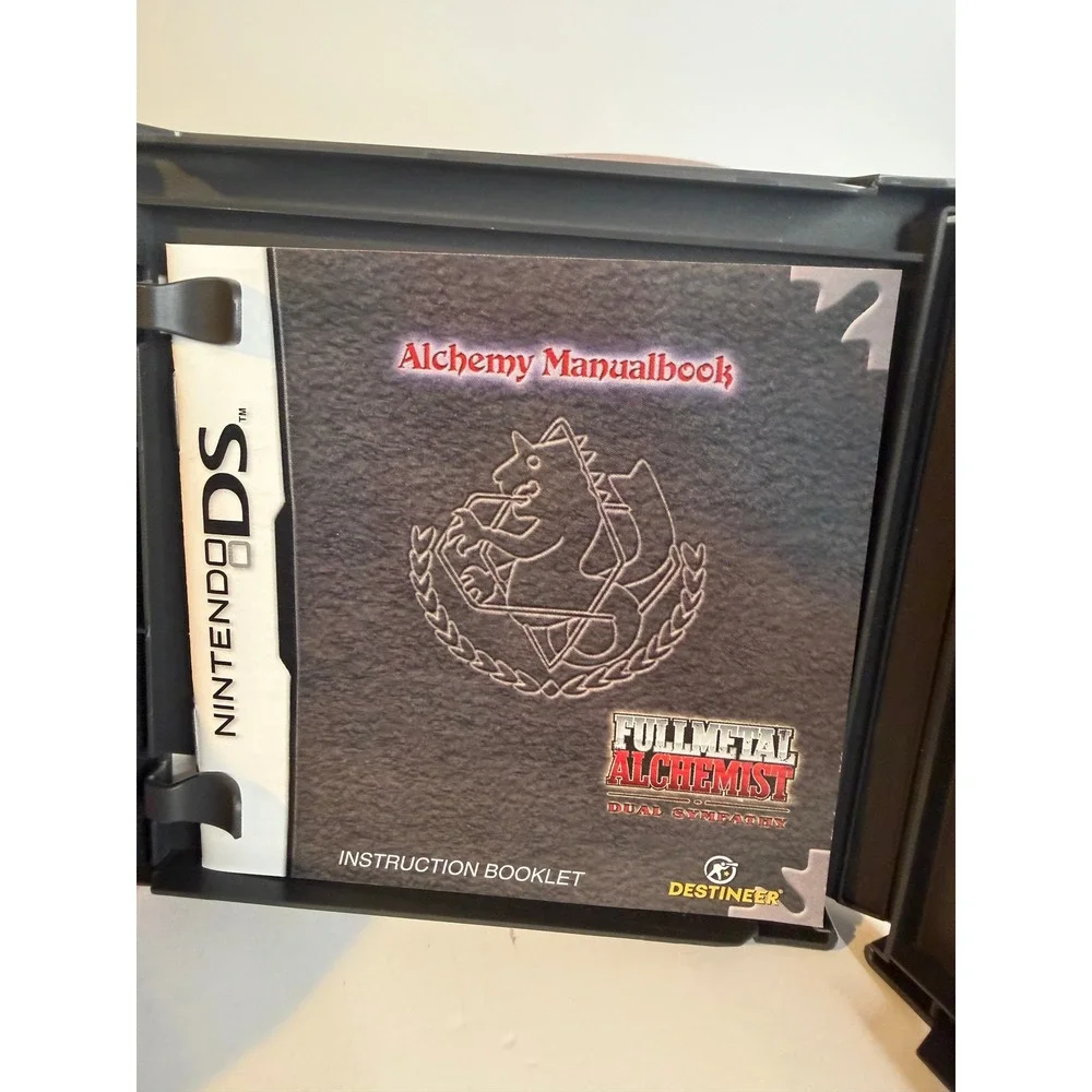 Vintage 2005 Fullmetal Alchemist Dual Sympathy Nintendo DS CIB w/ Manual WORKS